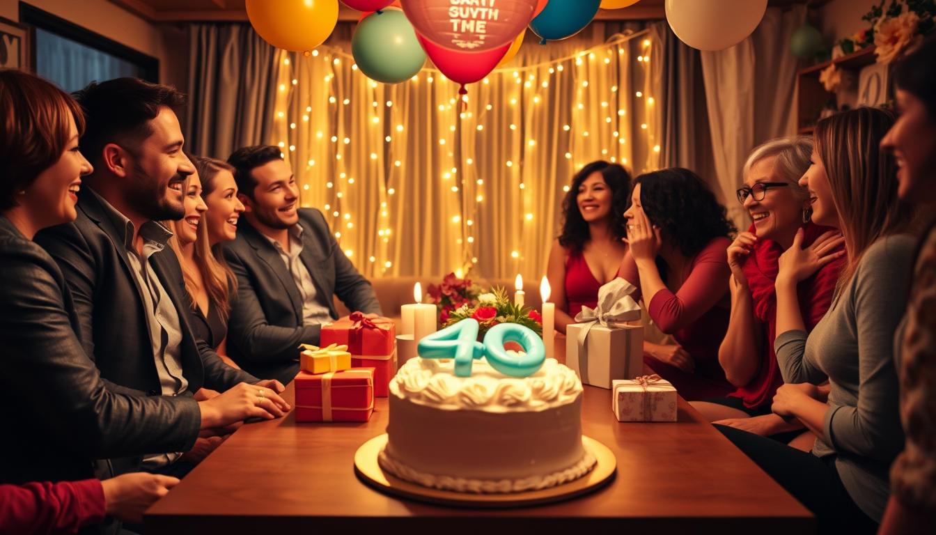 Geburtstagsgedichte zum 40. Geburtstag