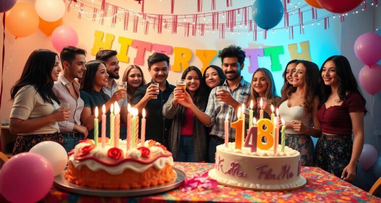 Geburtstagsgrüße zum 18. Geburtstag