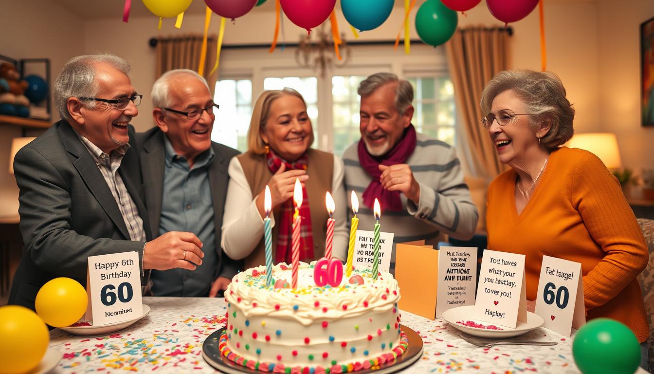 Lustige Wünsche zum 60. Geburtstag