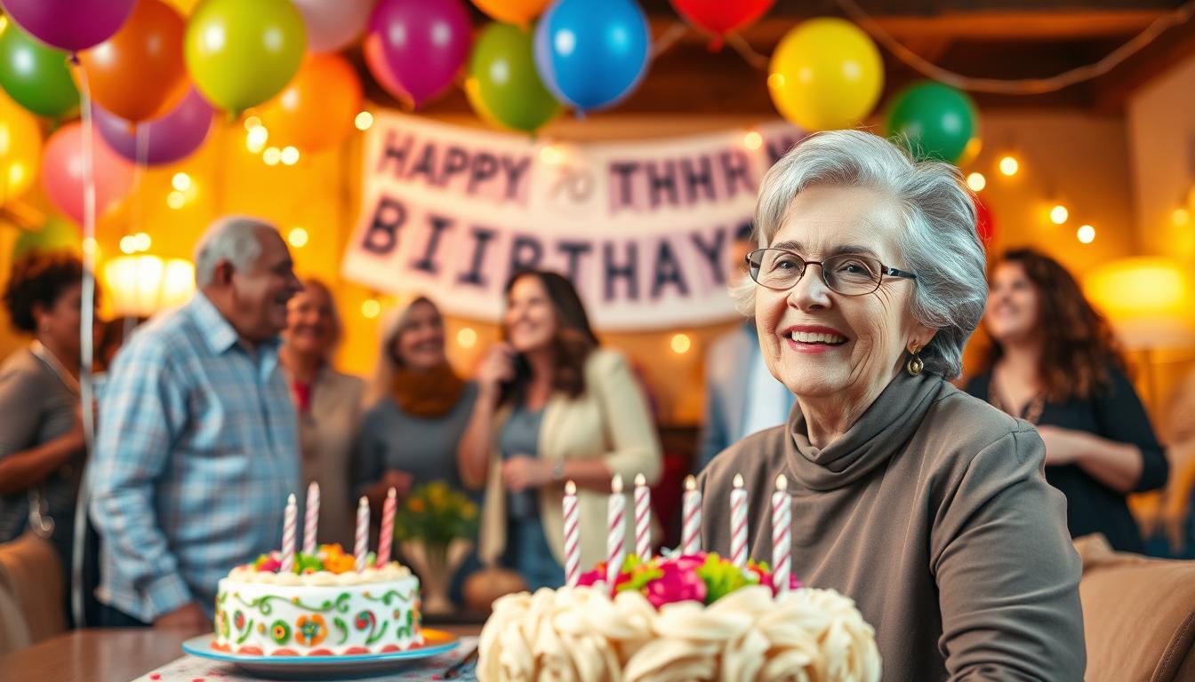 Sprüche zum 70. Geburtstag Frau lustig