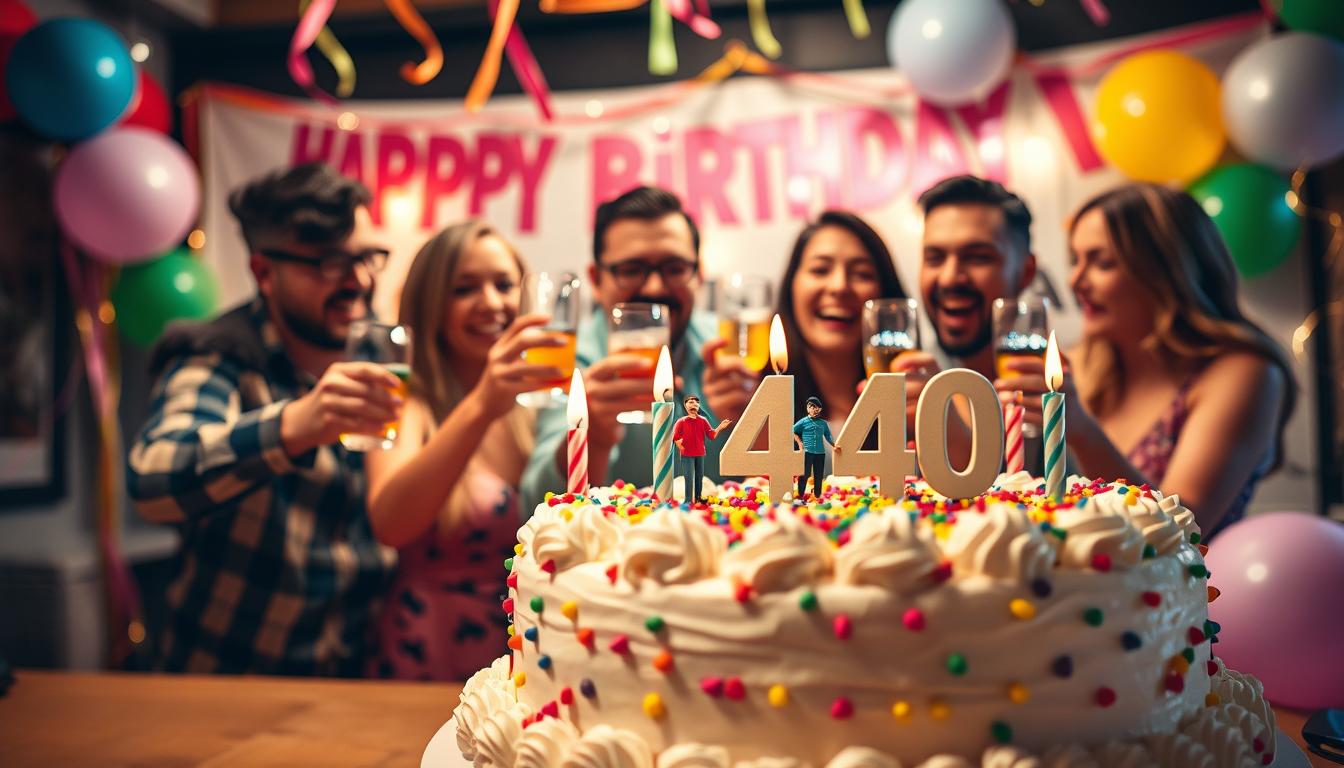Lustige Geburtstagsgrüße zum 40. Geburtstag