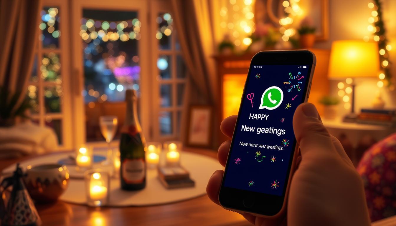 Silvestergrüße per WhatsApp